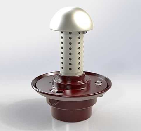 Green roof drain