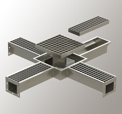 Commercial kitchen drain