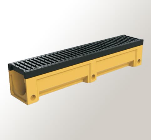 Polymer concrete channel